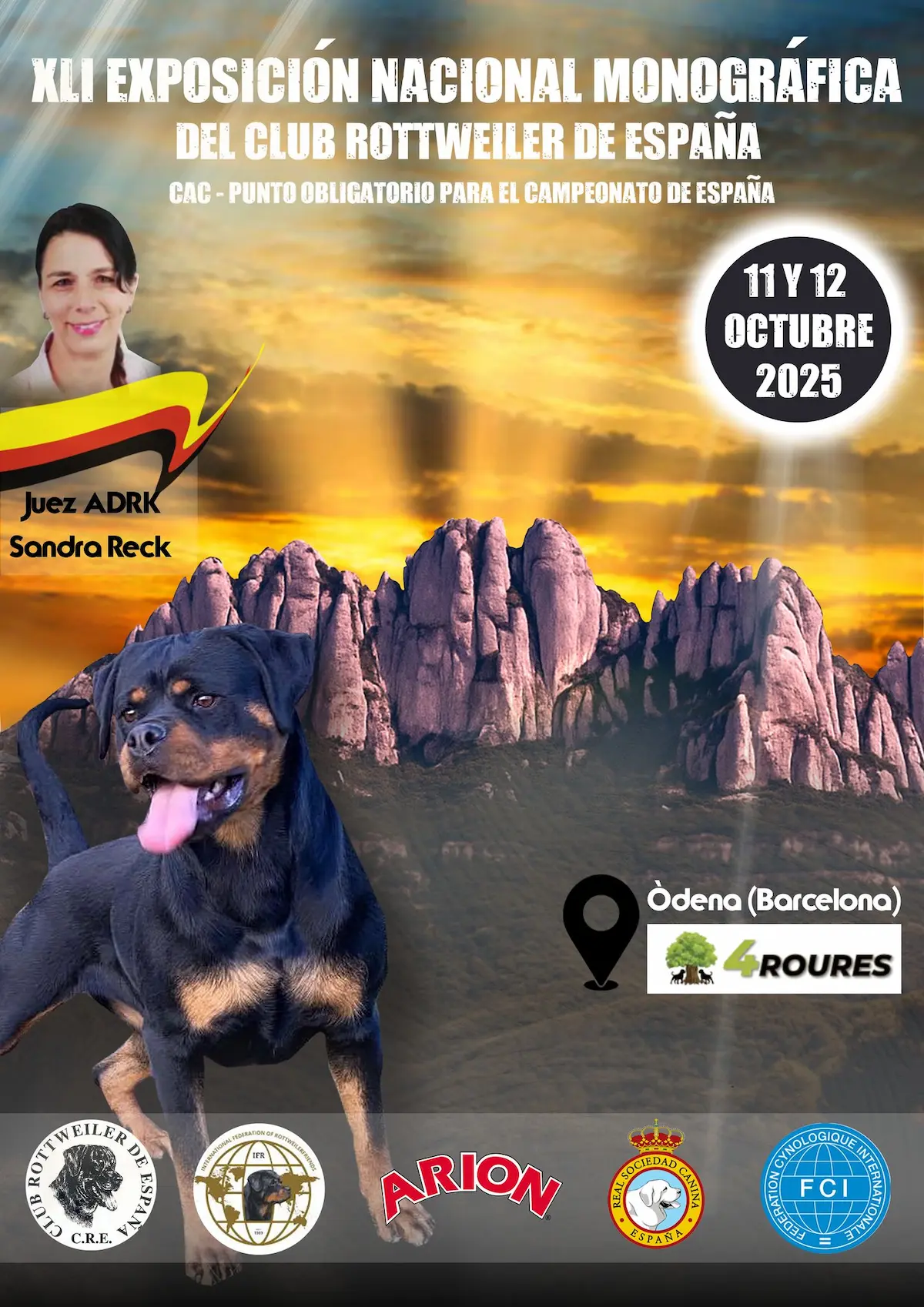 XLI Exposición Nacional Monográfica del Club Rottweiler de España